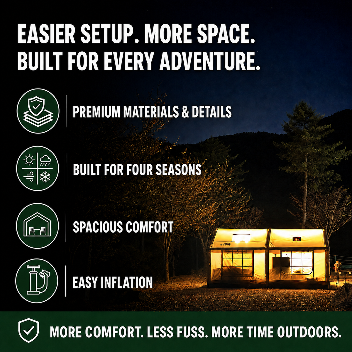 Coody Premium Air Tents