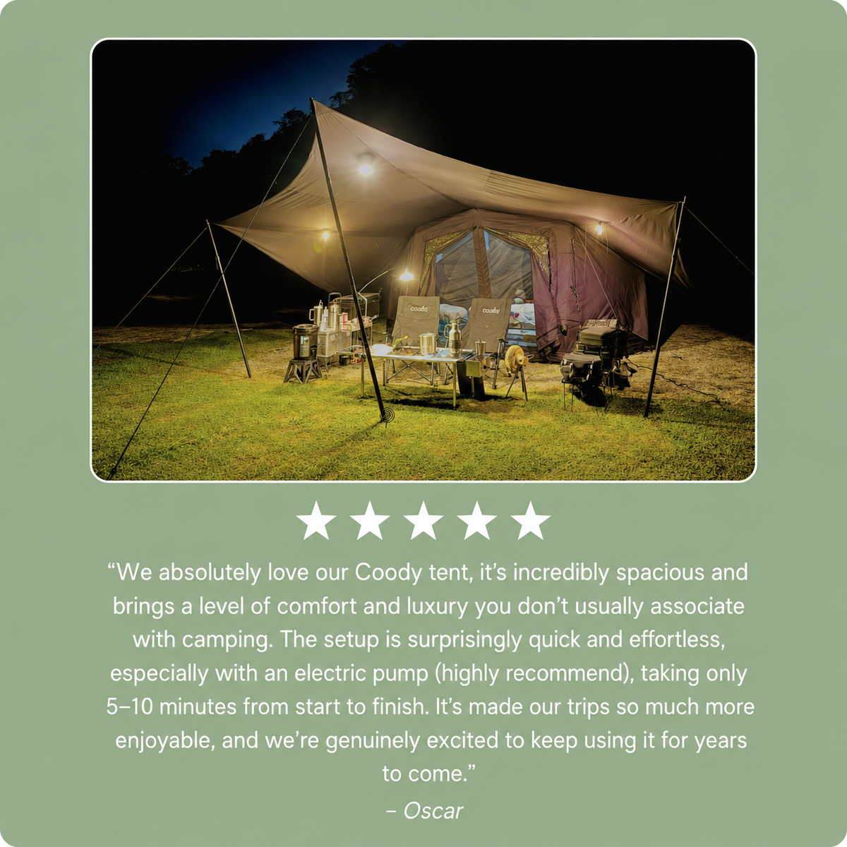 Coody Premium Air Tents