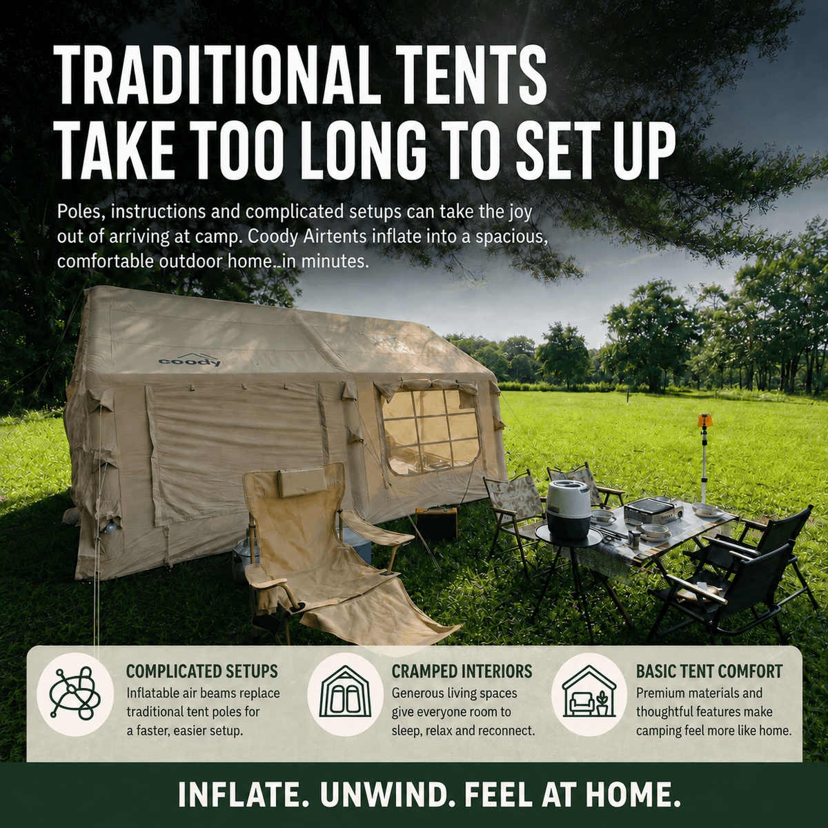 Coody Premium Air Tents