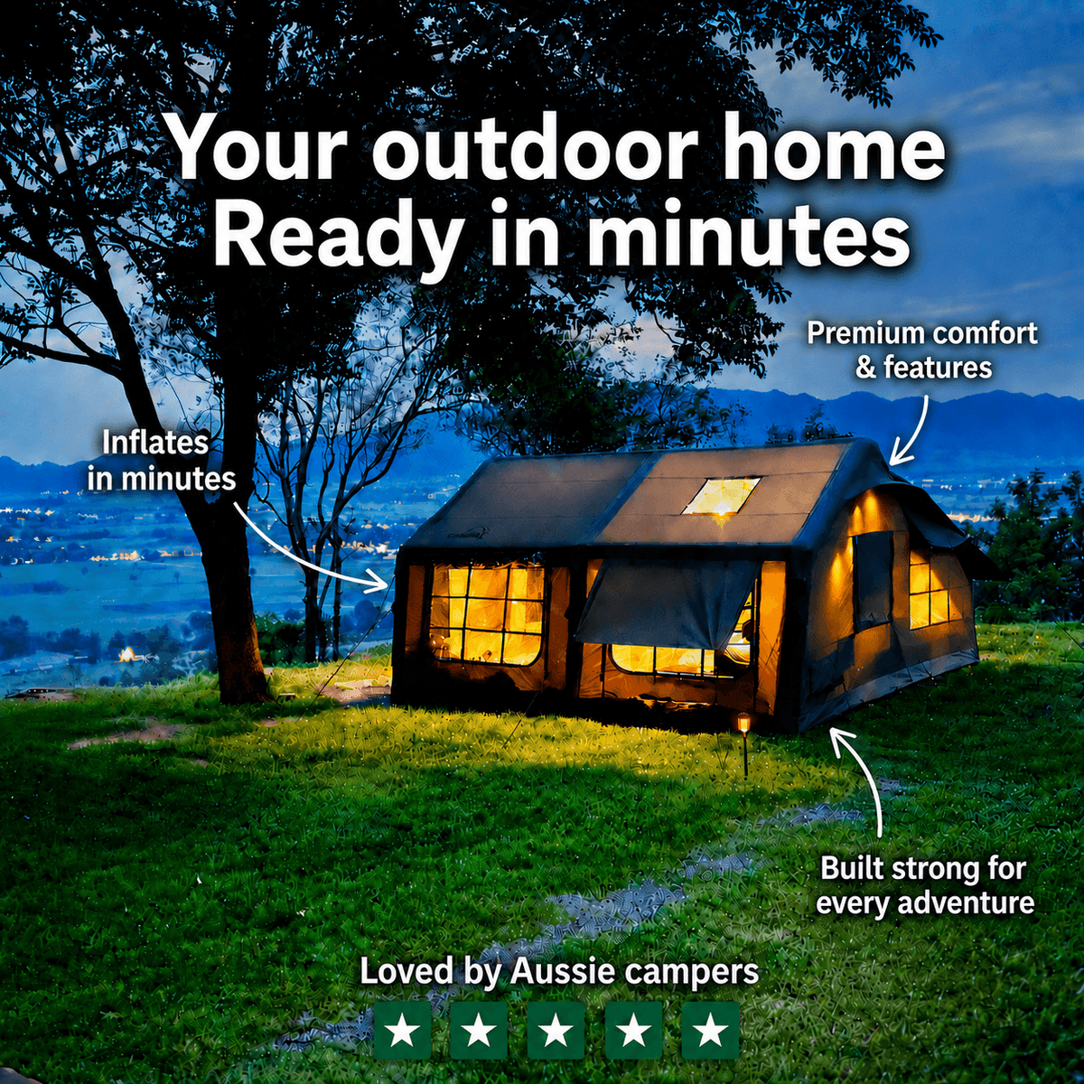 Coody Premium Air Tents