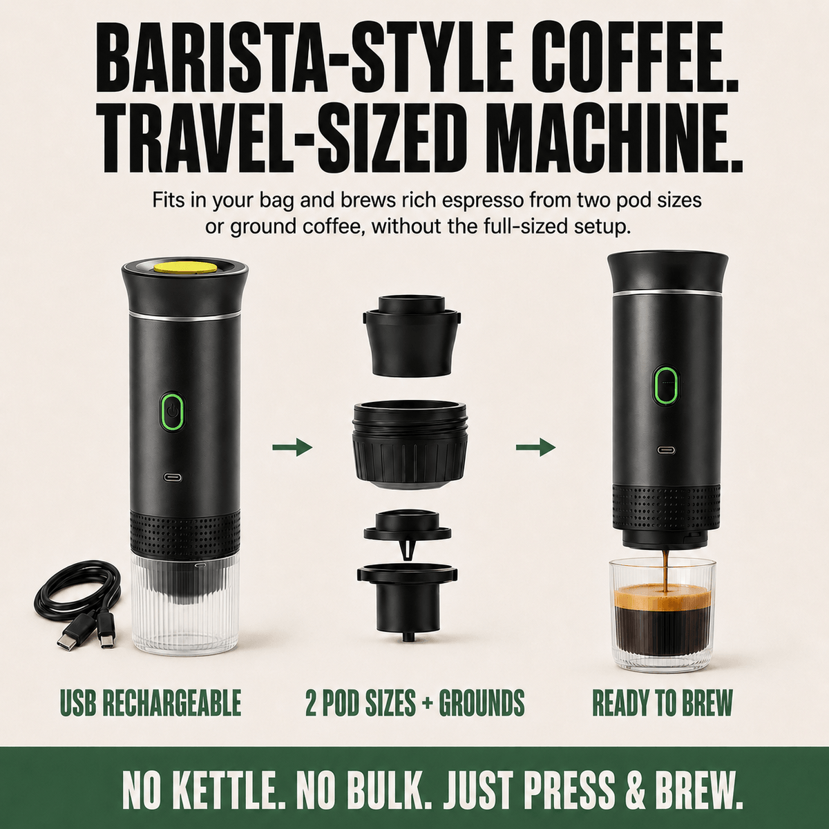 theWildernest™ Portable Espresso Machine