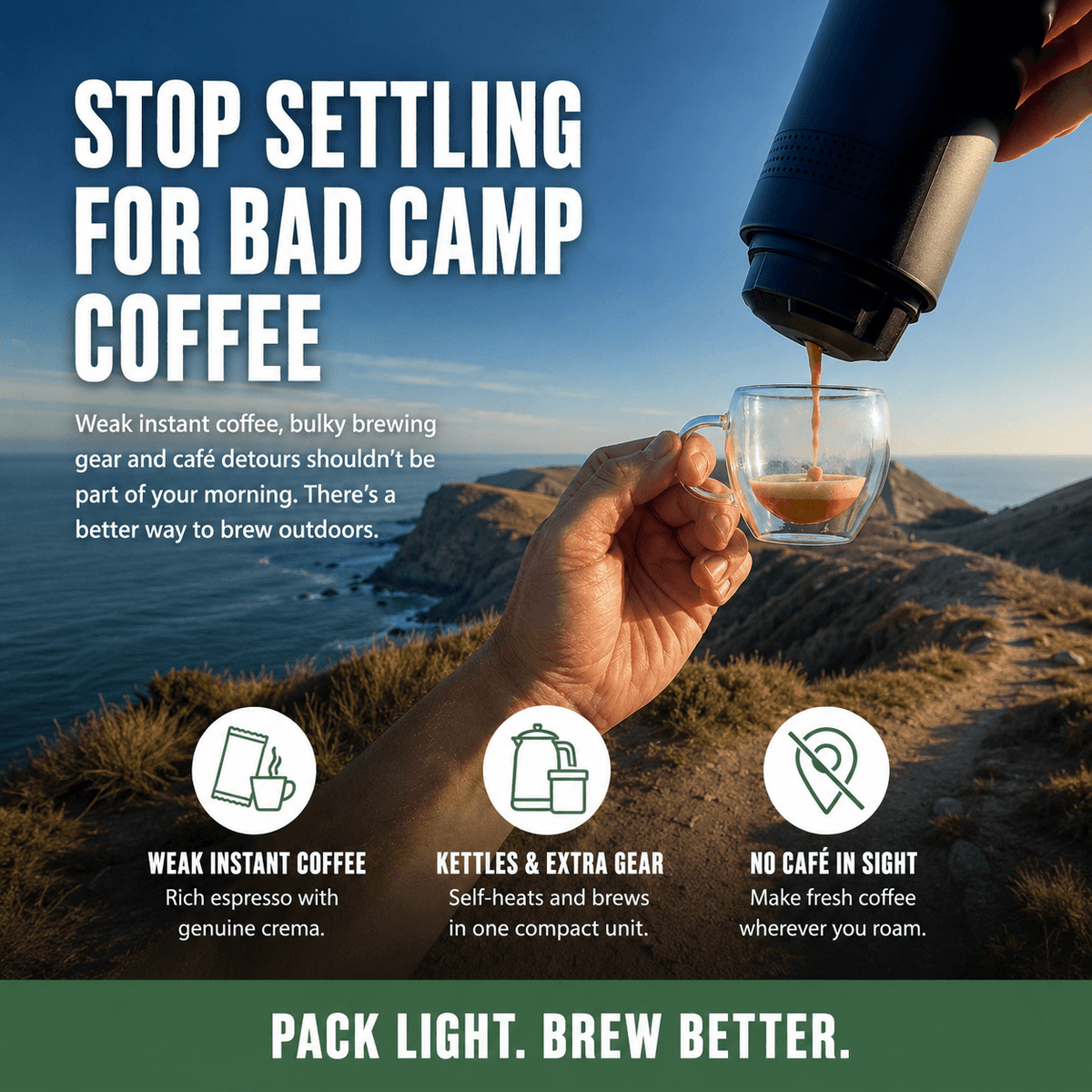 theWildernest™ Portable Espresso Machine