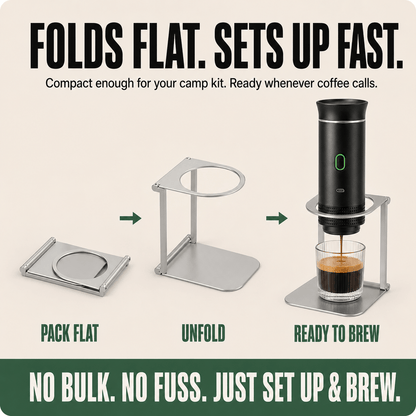 theWildernest™ Foldable Espresso Machine Stand
