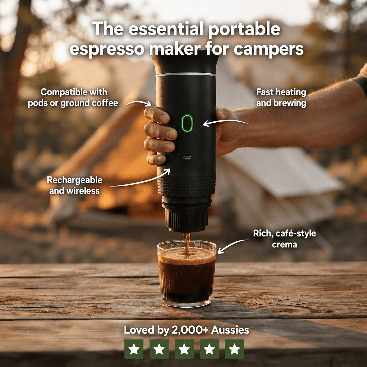 theWildernest™ Portable Espresso Machine