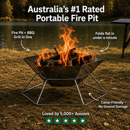 TheWildernest™  HexFlame Pit & Grill