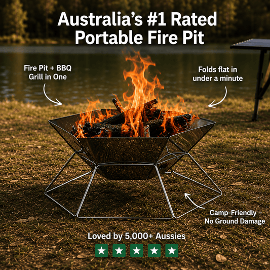 TheWildernest™  HexFlame Pit & Grill
